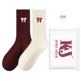24259 Red Bowknot, White Bowknot (2 Pack)