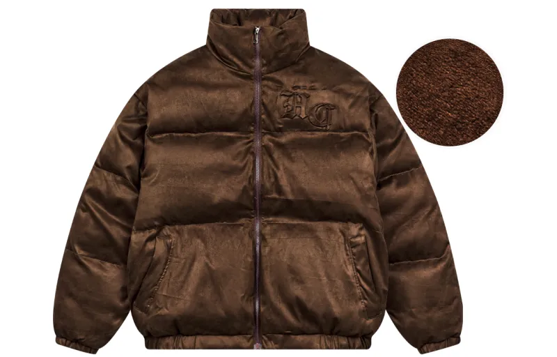 HARSH AND CRUEL Puffer Jackets Unisex-17