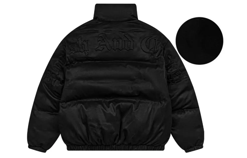 HARSH AND CRUEL Puffer Jackets Unisex-12