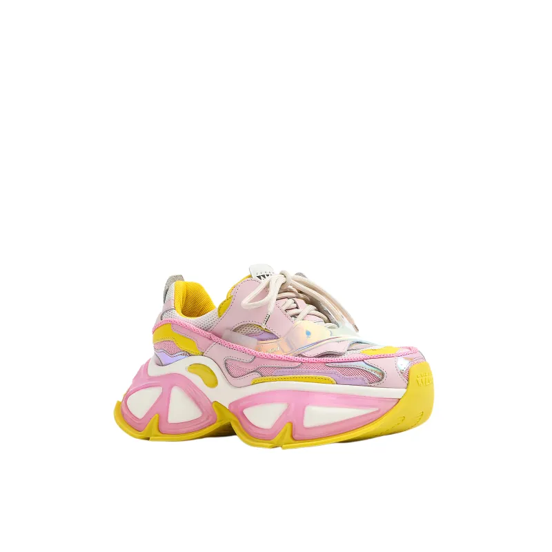 VINYVIOLA Cushioned Wear Resistant Height Increasing Low Top Chunky Sneakers Unisex-21