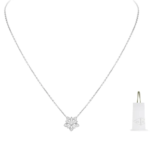 Van Cleef & Arpels Women Lotus Series Necklace