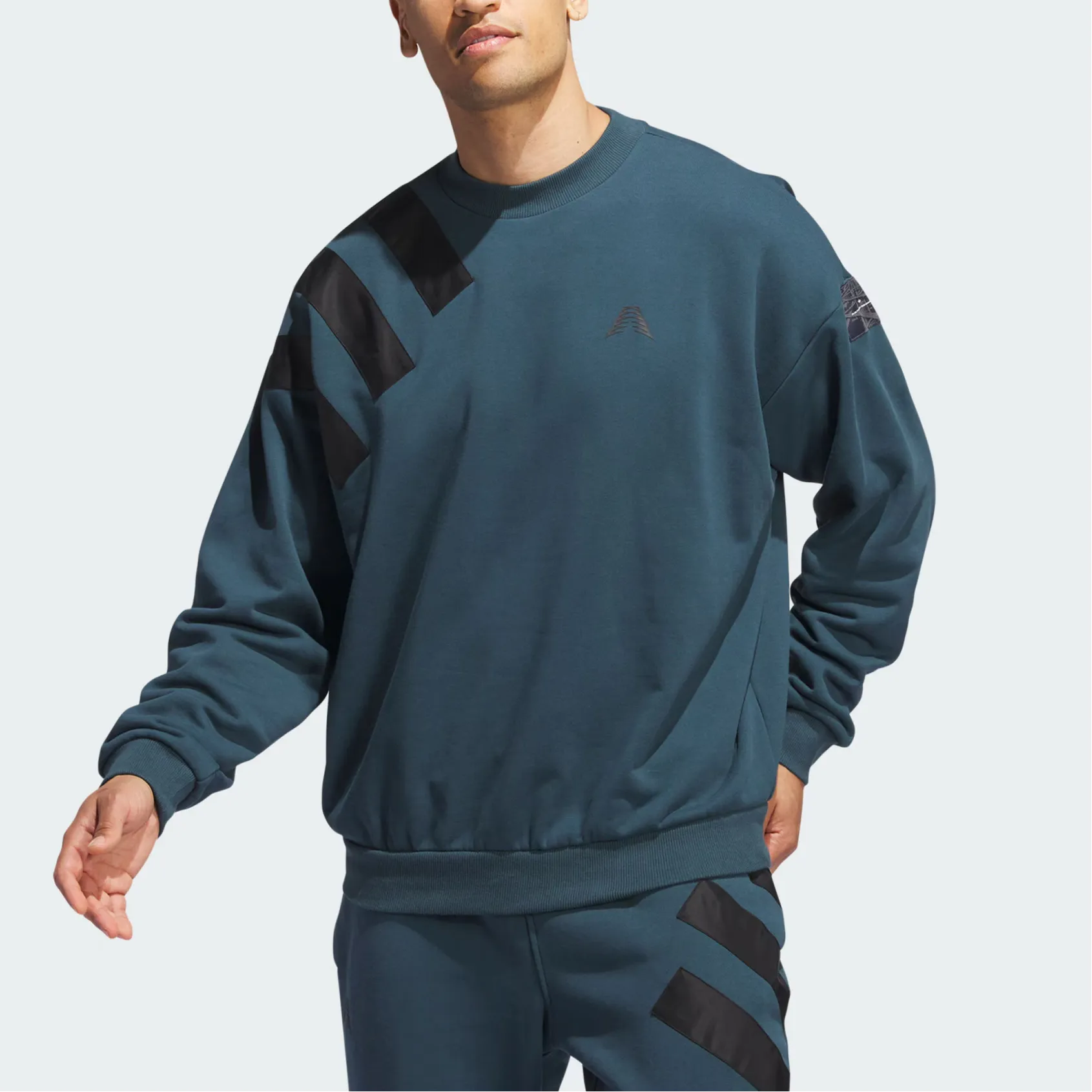 Adidas Originals Ae Sweatshirts Men Arctic Ocean Blue