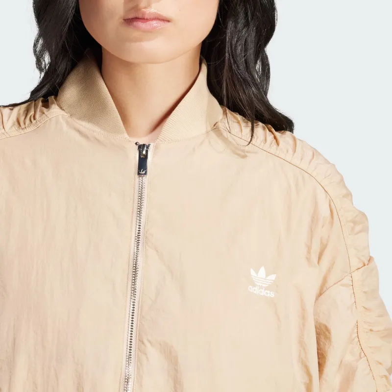 adidas originals Lightweight Bomber Jacket Beige