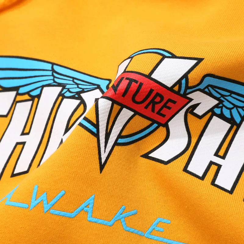 Thrasher Sweatshirts Unisex Yellow
