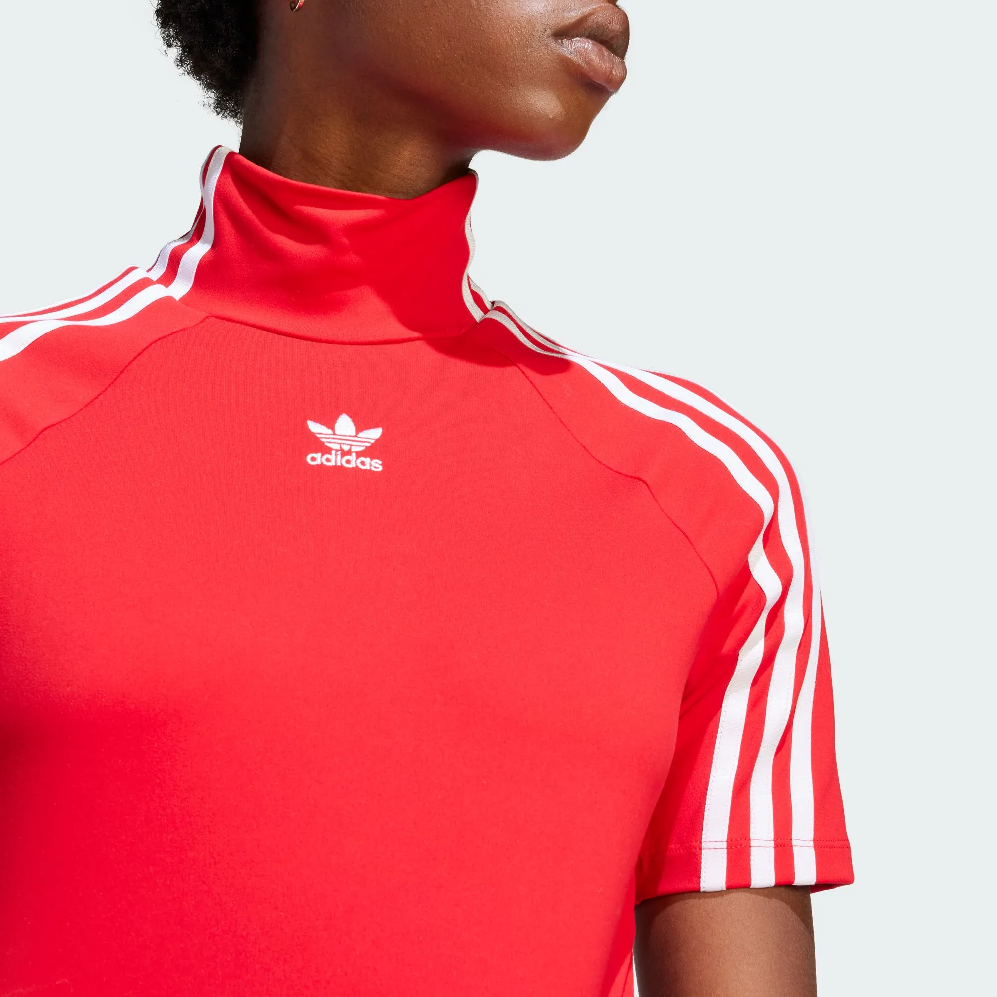 Adidas Originals Raglan Sleeve T Shirt Women's Red