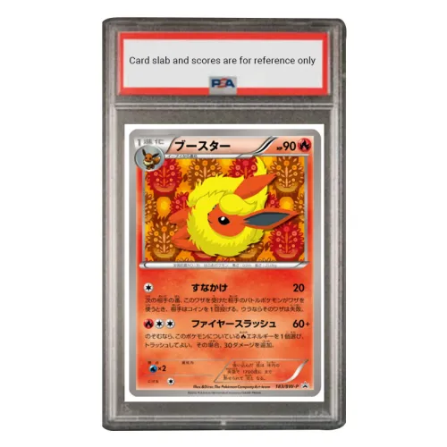 POKEMON Eevee Collection Fire Eevee BW P 183 PSA Japan Version Graded Cards 1 Pc
