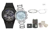 Black Mechanical+Dream Blue[Bracelet Clothing Sets]