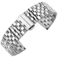 [Flat Interface]Five Bead Steel Band-Silver