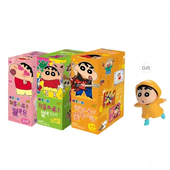 KAYOU Crayon Shin Chan, New Flavor Collector's Card, Eye Catching Bag, Third Wave IP/Anime Cards 1 Box Of 18 Packs