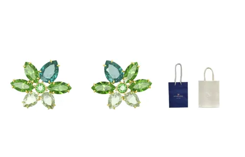 Swarovski Gema Flower Stud Earrings