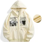 Beige (Fleece-lined and Thickened)