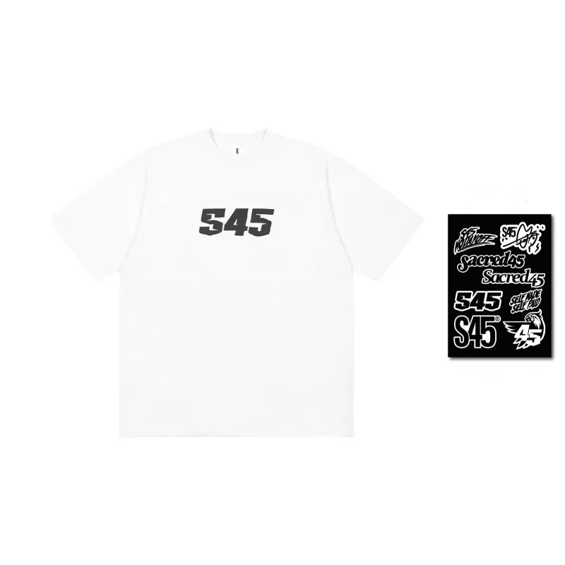 S45 Basic Collection Short Sleeved T Shirts Unisex-7