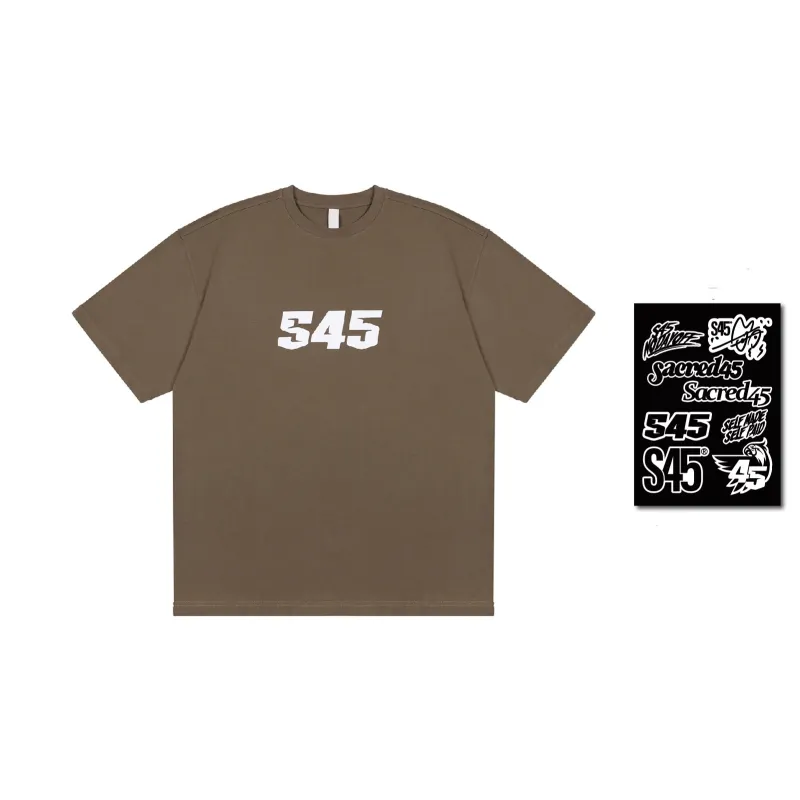S45 Basic Collection Short Sleeved T Shirts Unisex-39