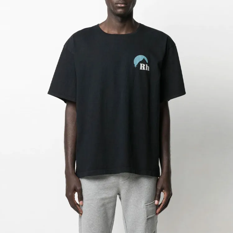 RHUDE T-Shirts Men Black