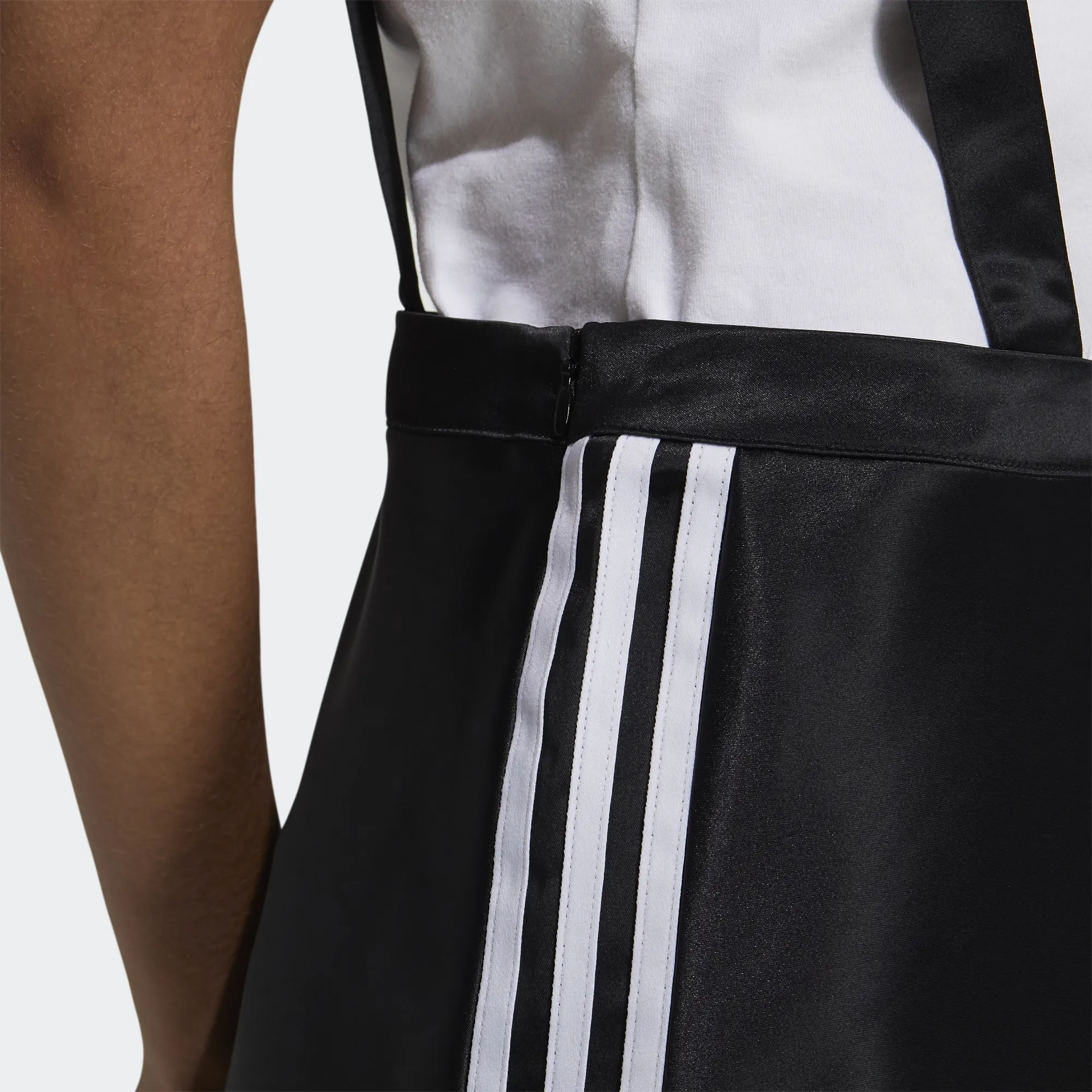 Adidas Originals Midi Casual Short Skirts Women's Black
