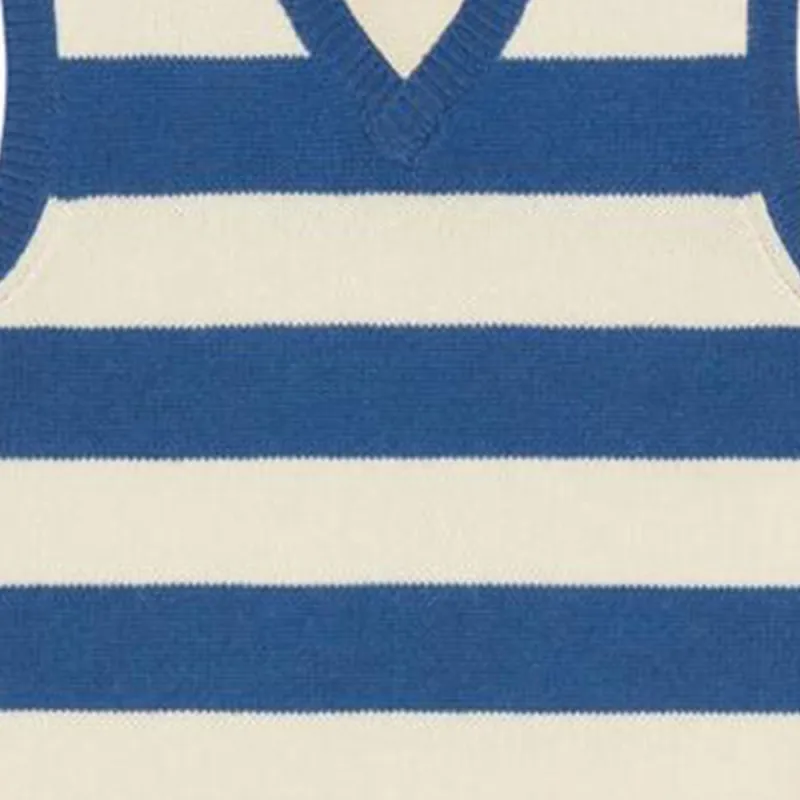 GUCCI Striped Knitted Vest-9