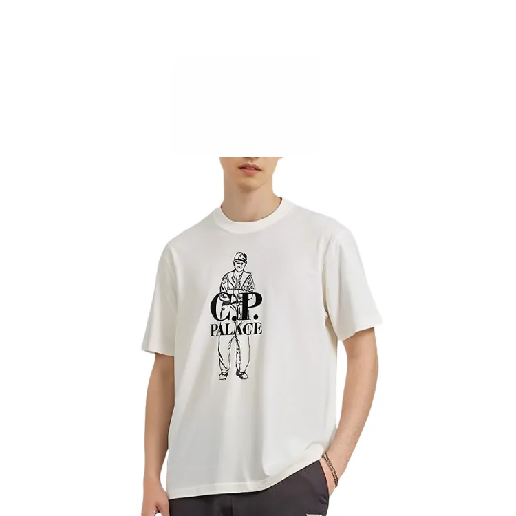 PALACE C.P. Company Logo T Shirt-2