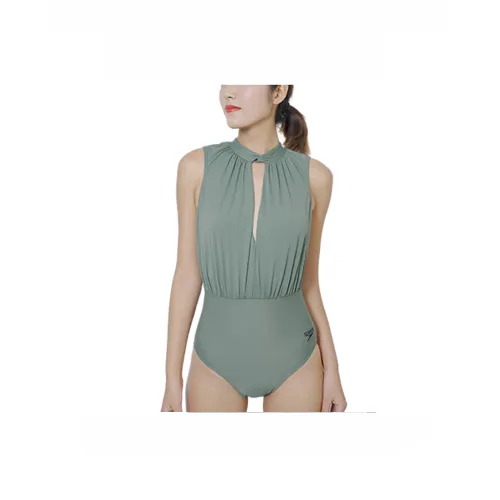 Speedo One-Piece Swimsuits Women's Olive