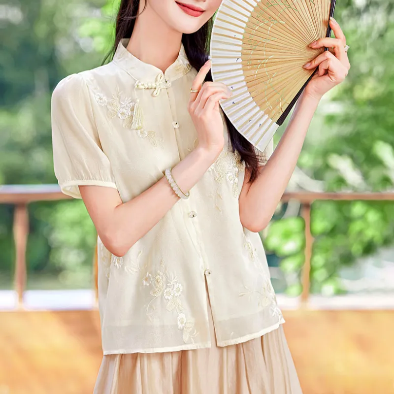 Like The Age Of Water Shirt Women's Apricot-4