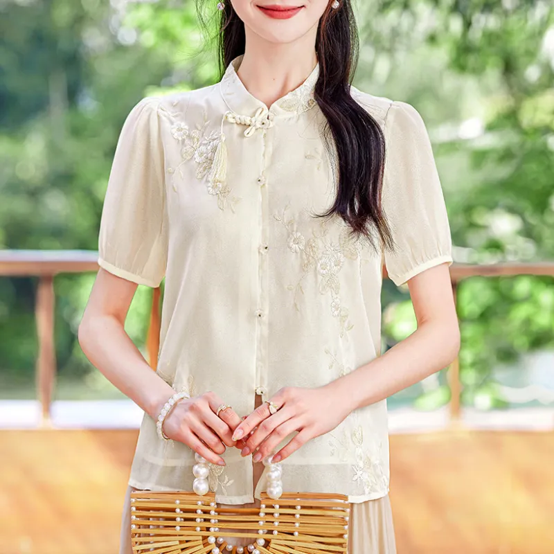 Like The Age Of Water Shirt Women's Apricot-3