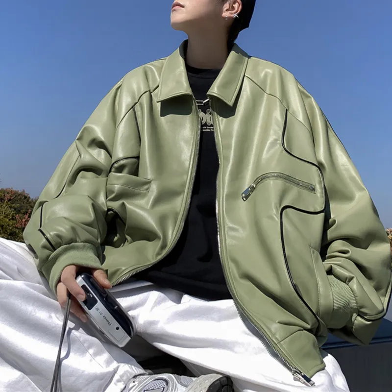 SOCKKEY Leather Jackets Unisex-9