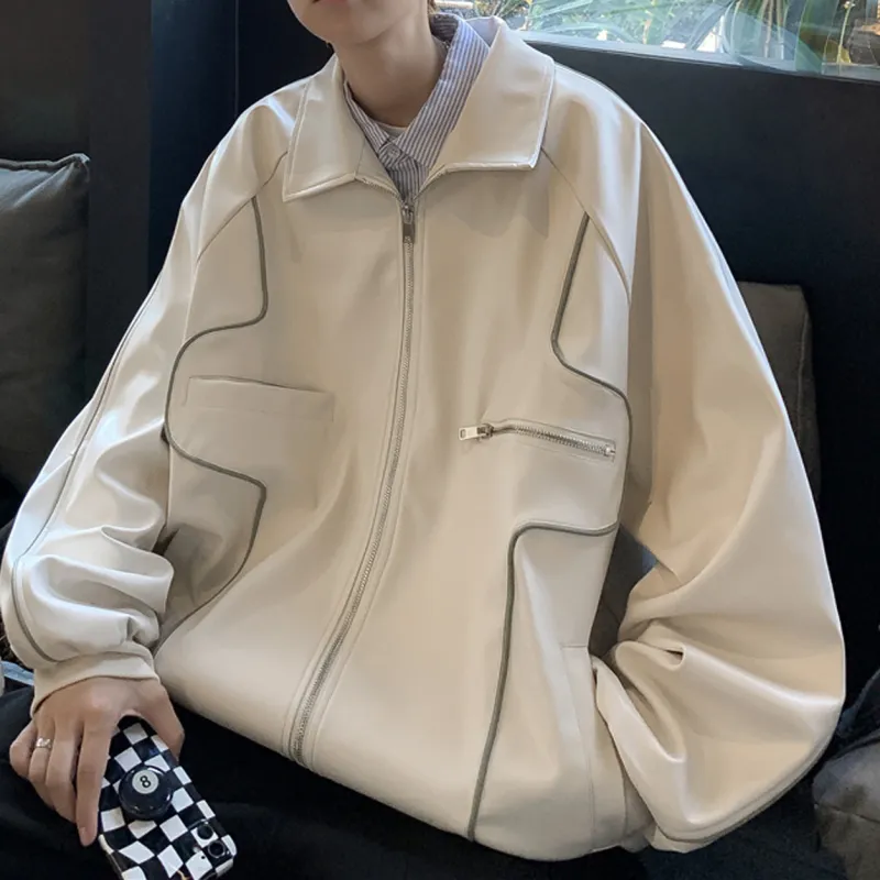SOCKKEY Leather Jackets Unisex-21