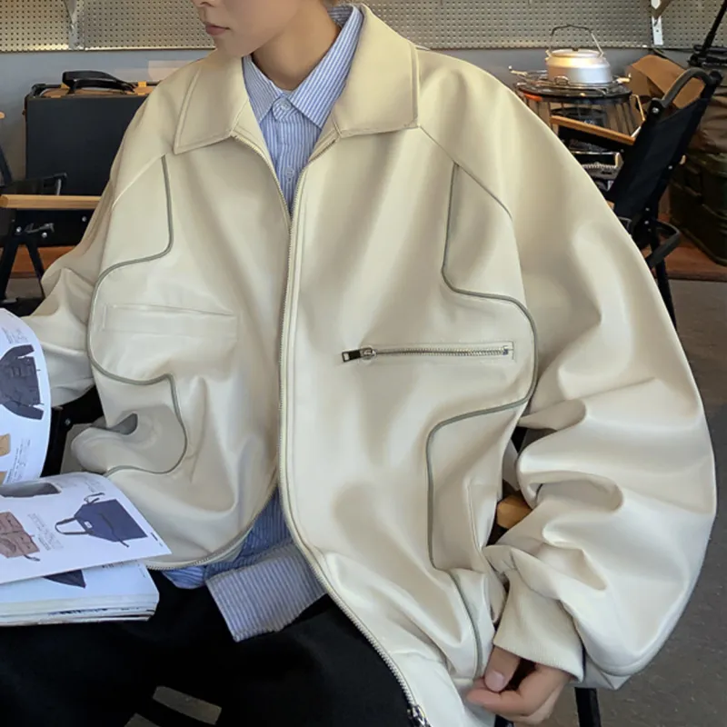 SOCKKEY Leather Jackets Unisex-19