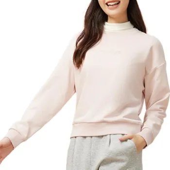 QIAODAN Sweatshirt Women's White Peach Pink