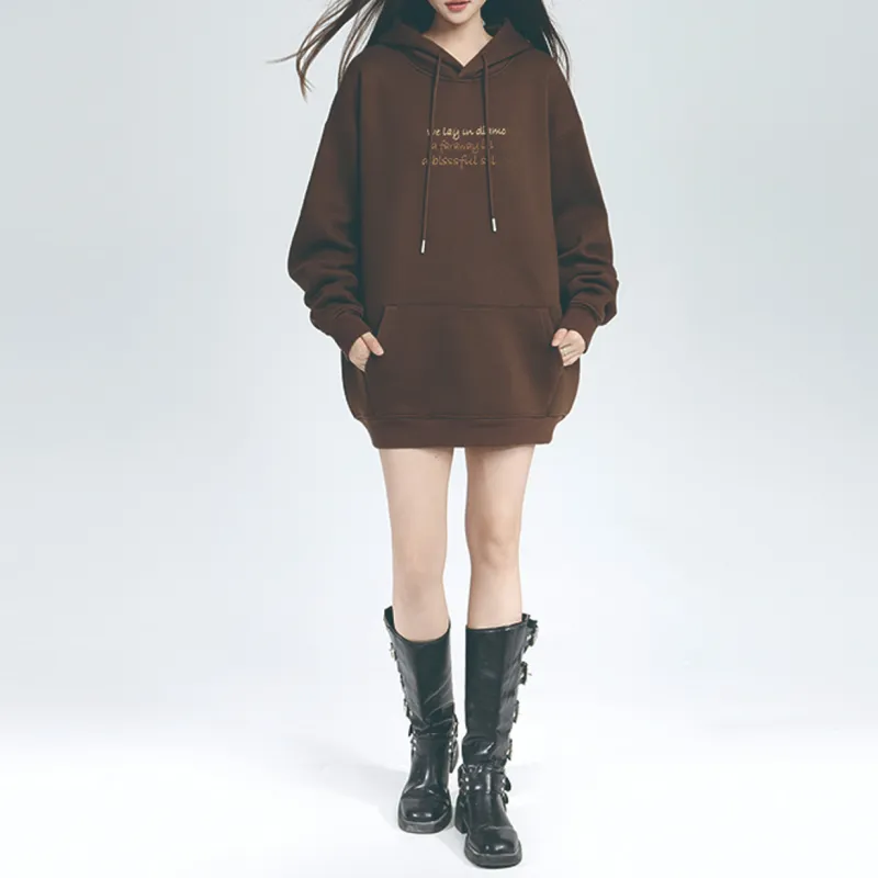 Princess Berdele Sweatshirt Women's Coffee-3