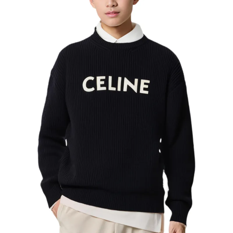 CELINE Oversized Sweater In Wool-3