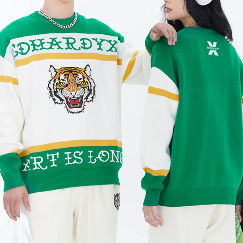 ED HARDY X Sweater Unisex White-3