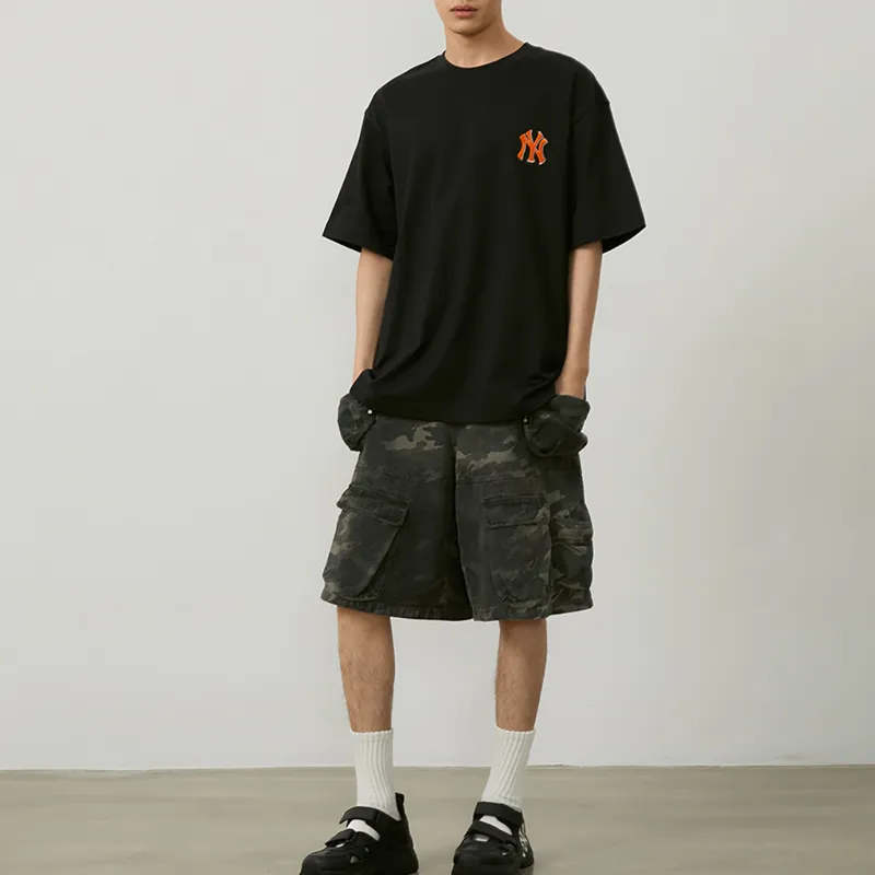MLB MONOGRAM Collection New York Yankees SS24 T Shirt Unisex Black-5