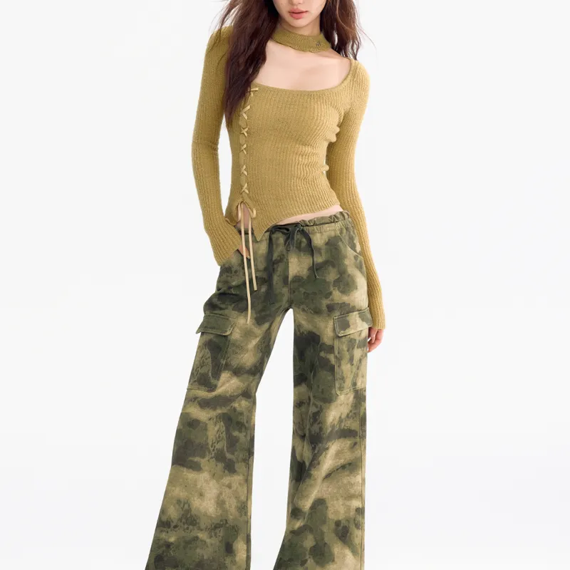 WooHa Cargo Pants Women's-12