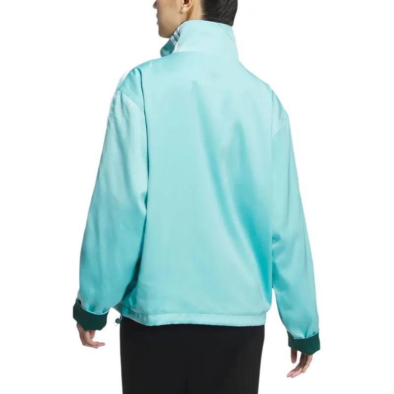 adidas originals SS24 Chinese Style Button-Stripe Jacket Mint Green-3