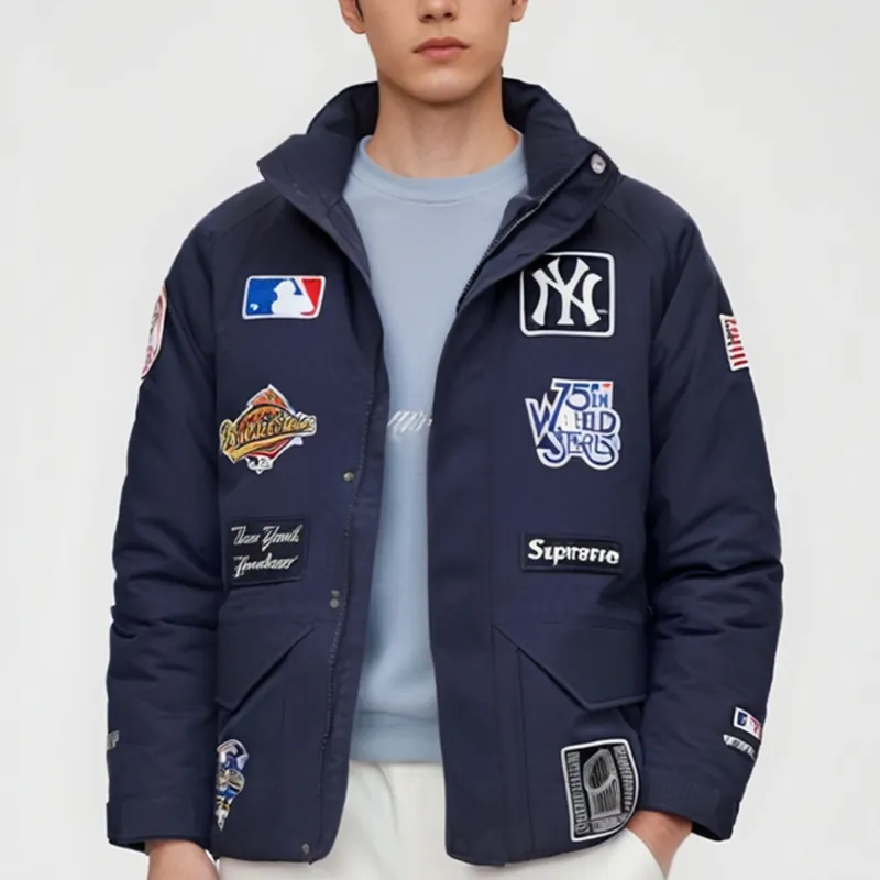 Supreme New York Yankees GORE TEX 700 Fill Down Jacket-6