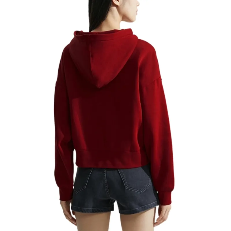 CALVIN KLEIN Sweatshirt Women's Burgundy-3