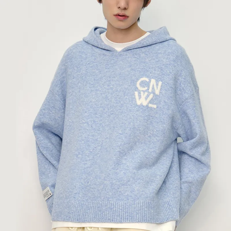 CANOTWAIT_ Hooded Pullover Sweater For Fall And Winter Unisex-4