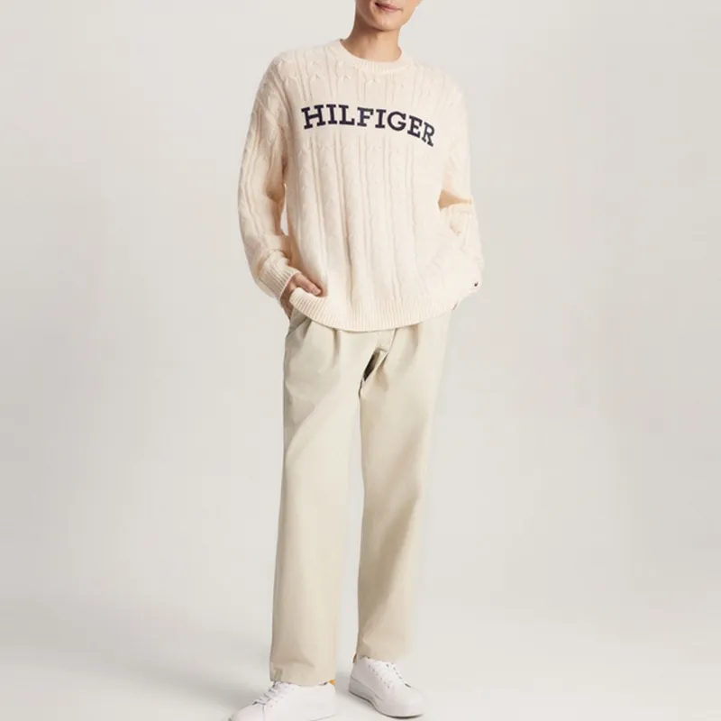 Tommy Hilfiger Crew Neck Knitted Fabric Sweater Unisex-9