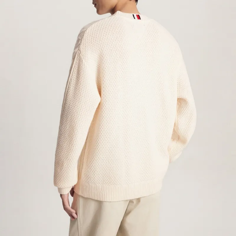 Tommy Hilfiger Crew Neck Knitted Fabric Sweater Unisex-8
