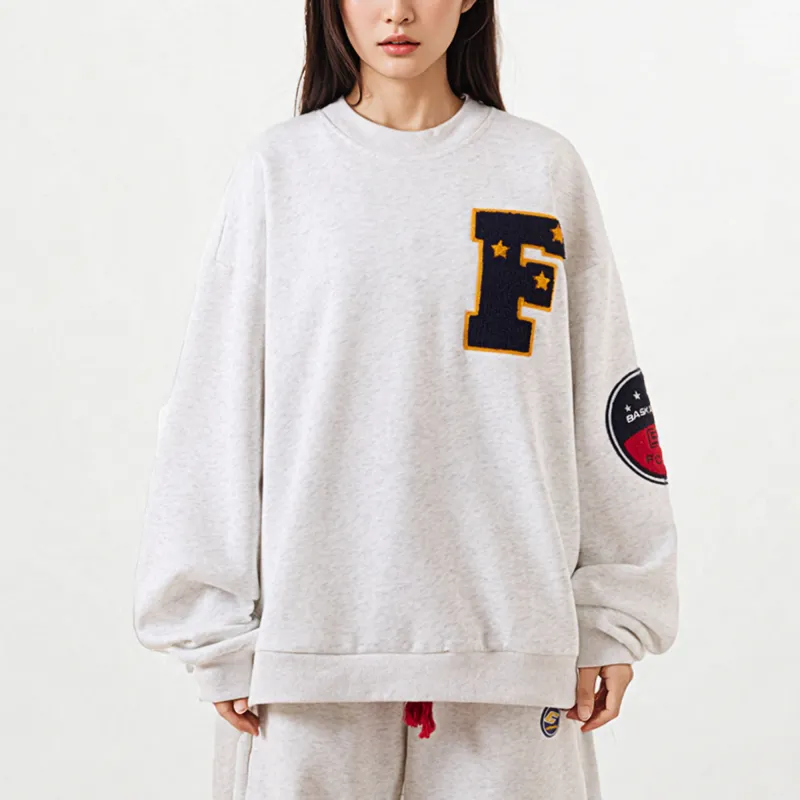 FOASIS Sweatshirt Unisex Heather Gray-6