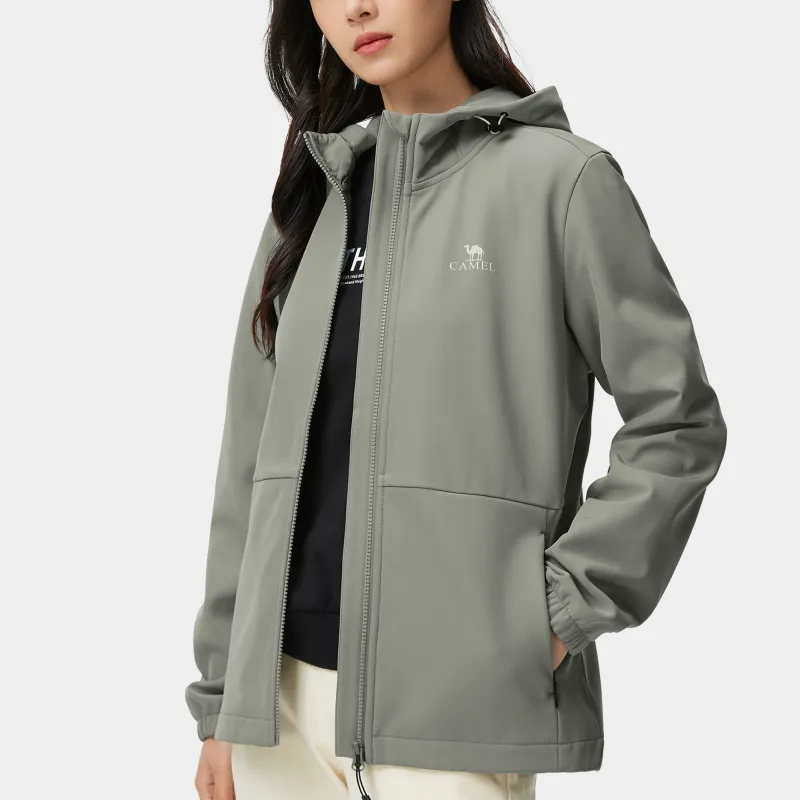 CAMEL Velvet Jackets Women's-12