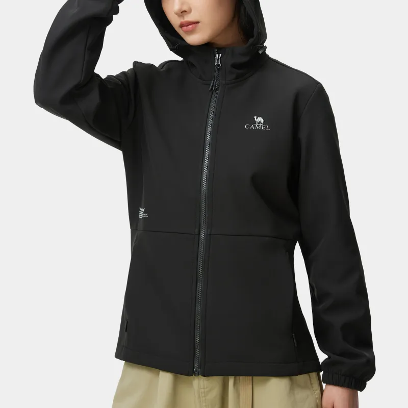 CAMEL Velvet Jackets Women's-4