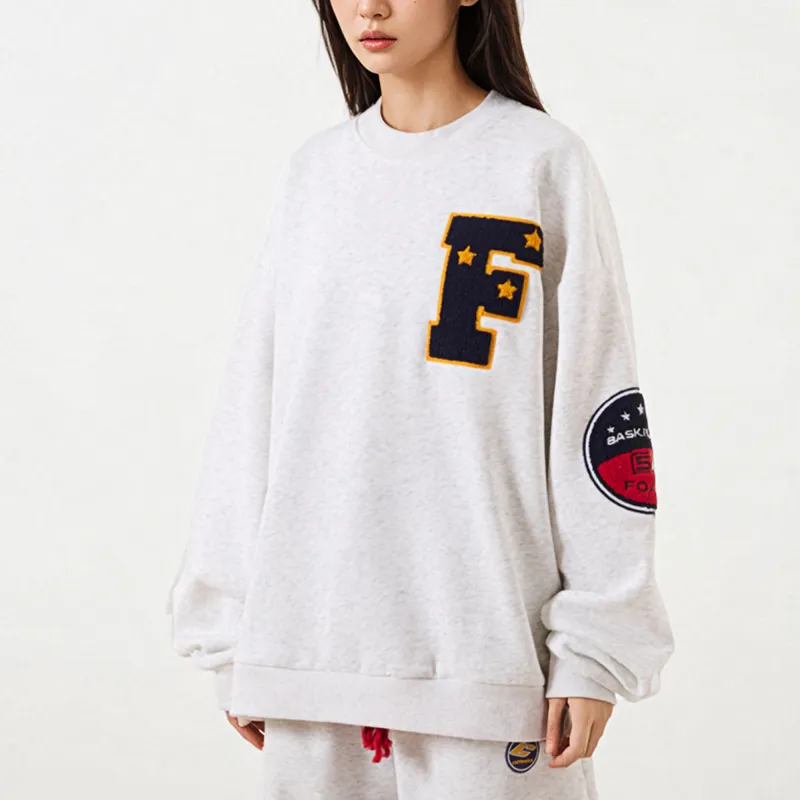 FOASIS Sweatshirt Unisex Heather Gray-4