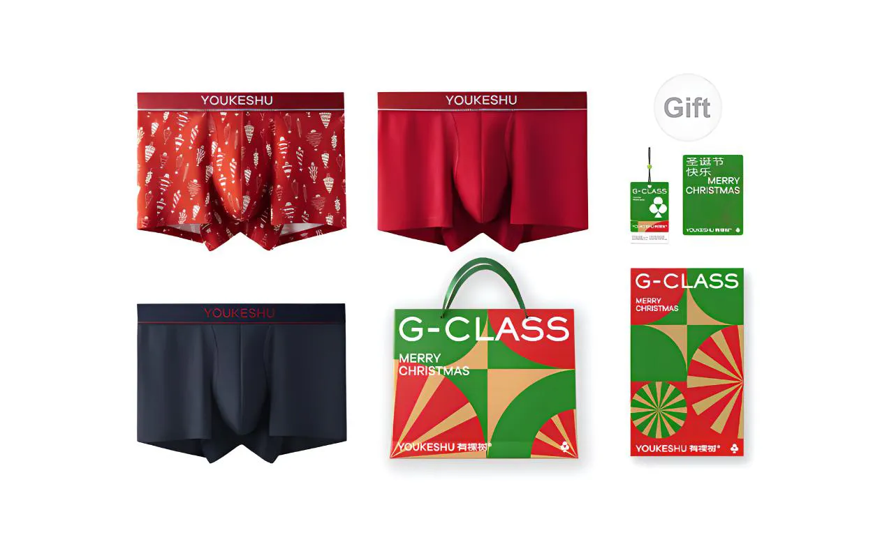 YOUKESHU Men's Boxer Briefs