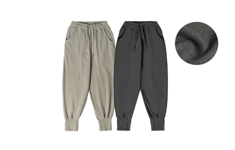 Bodydream Knitted Sweatpants With Regular Fleece Lining Unisex-41