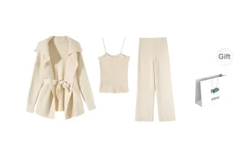 TORIGHT Casual Suit Women's Apricot