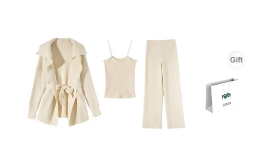 TORIGHT Casual Suit Women
s Apricot