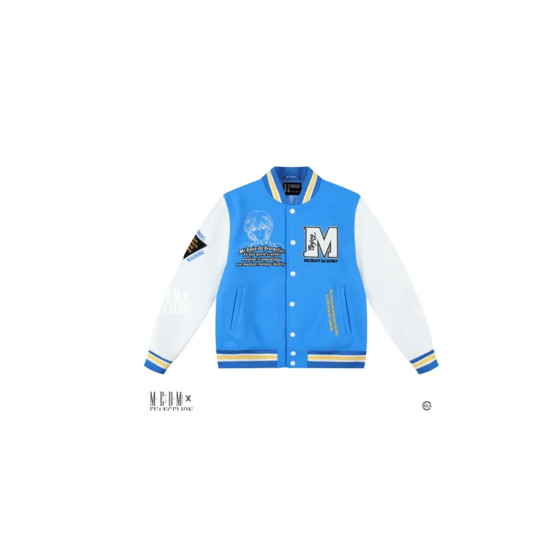 MEDM x EVA MEDM X EVA Collaboration FW24 Baseball Jacket Unisex-4