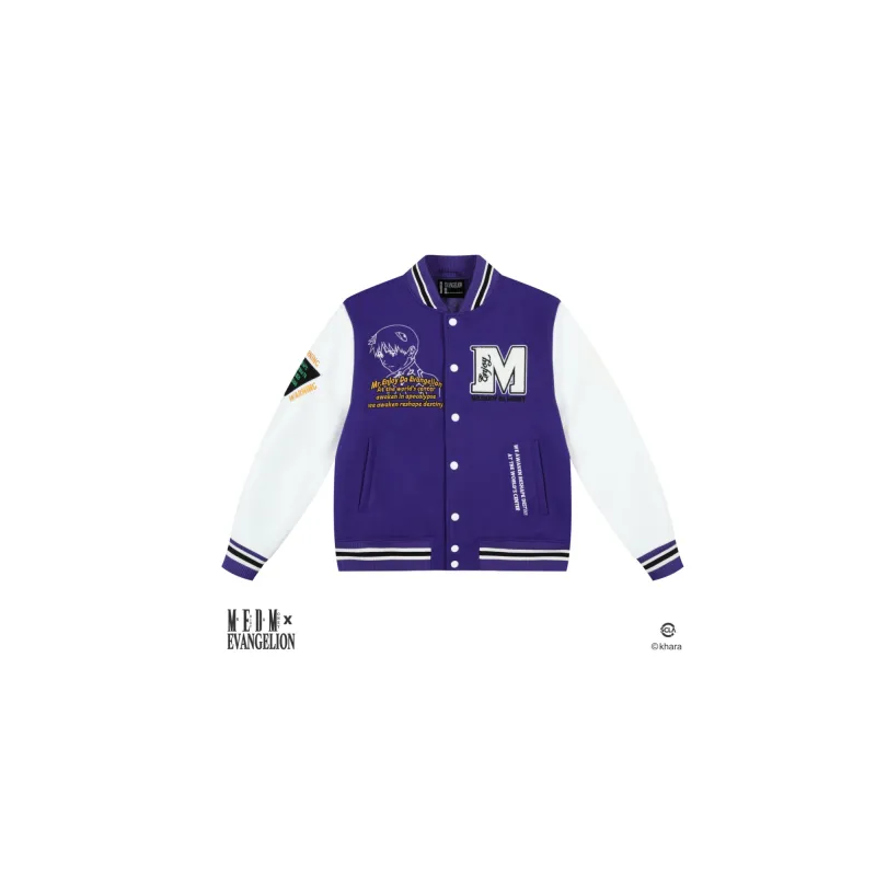 MEDM x EVA MEDM X EVA Collaboration FW24 Baseball Jacket Unisex-2