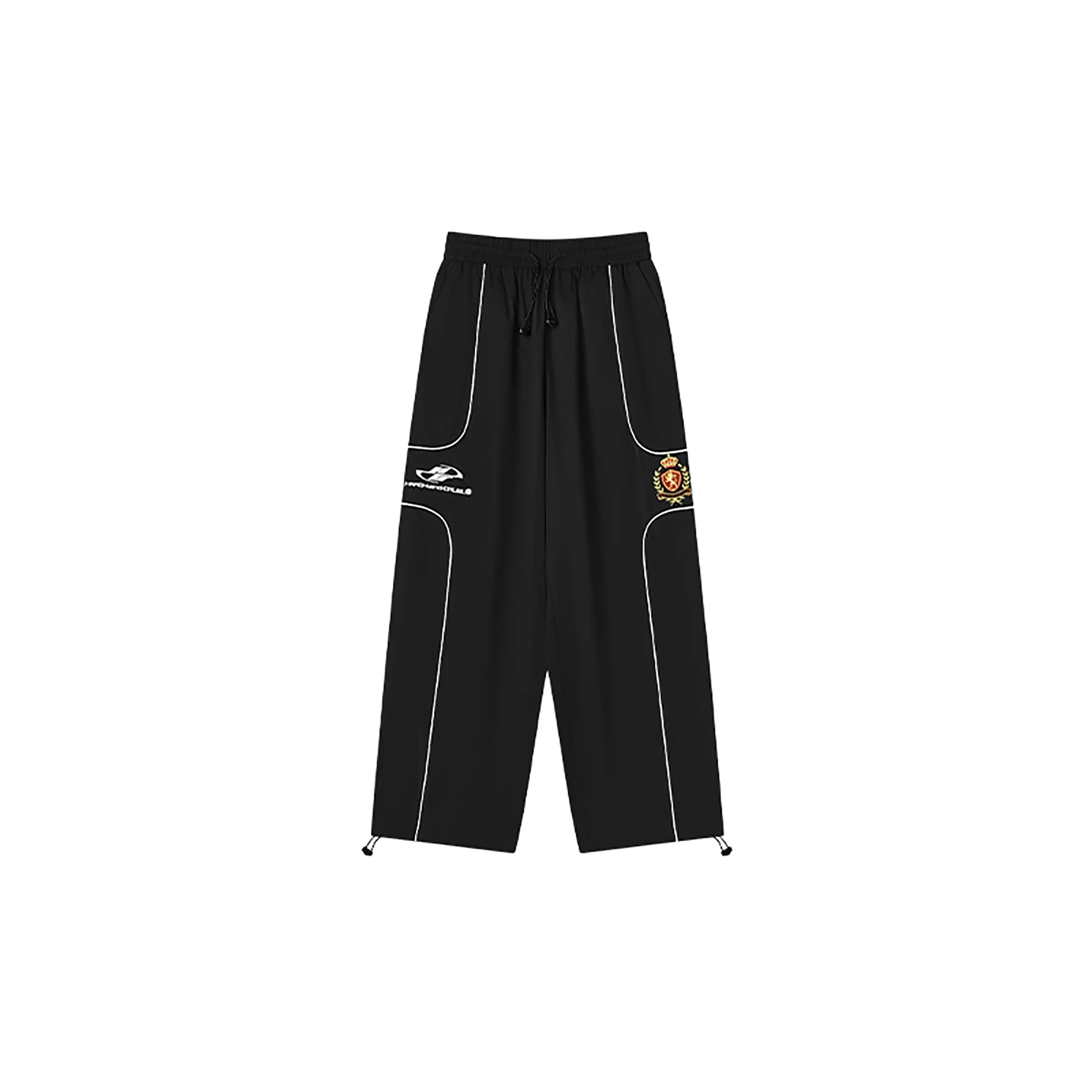 HARSH AND CRUEL Casual Pants Unisex Black